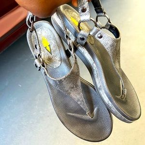 Volatile Metallic Sandal Size 9